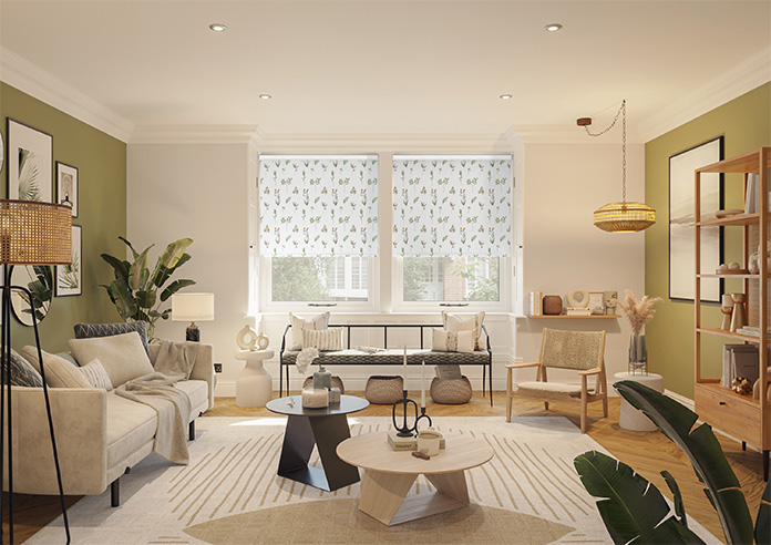 Herb Garden, Nutmeg - Twist&Fit Roller Blind - Image 8